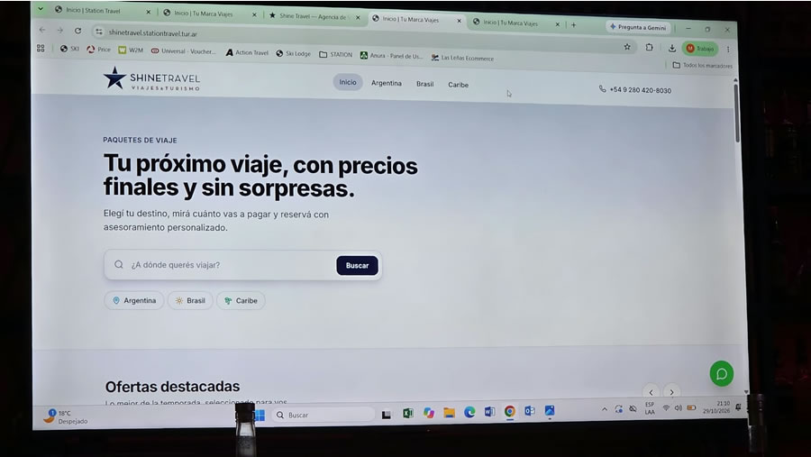 Station Travel present&oacute; su nueva plataforma comercial, cupos para 2027 y una propuesta de marca blanca para agencias